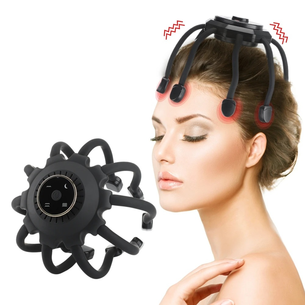 Elektrisches Kopfmassagegerät, kabellos™ |Kopfmassage für tiefste Entspannung
