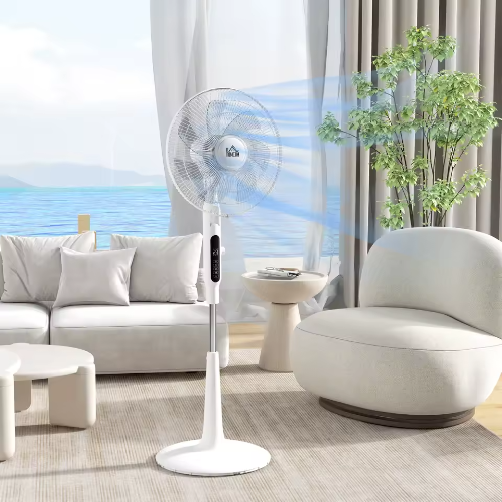 HOMCOM Standventilator™ | Leise Brise für pure Erfrischung