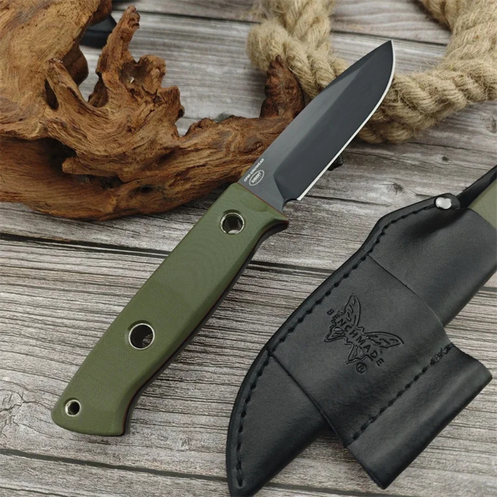 163 Gerades Messer™ | Robustes Outdoor-Messer für Abenteurer