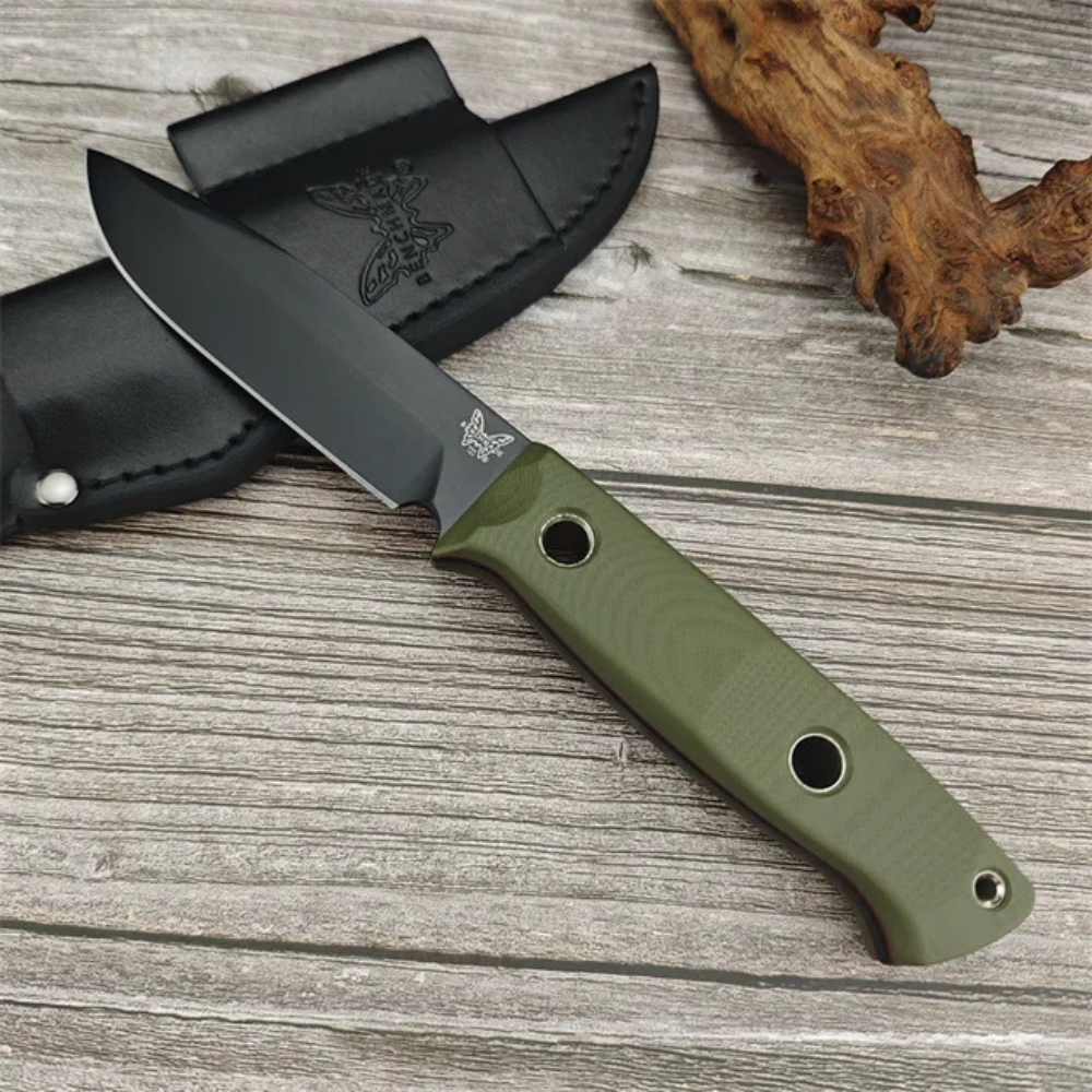 163 Gerades Messer™ | Robustes Outdoor-Messer für Abenteurer