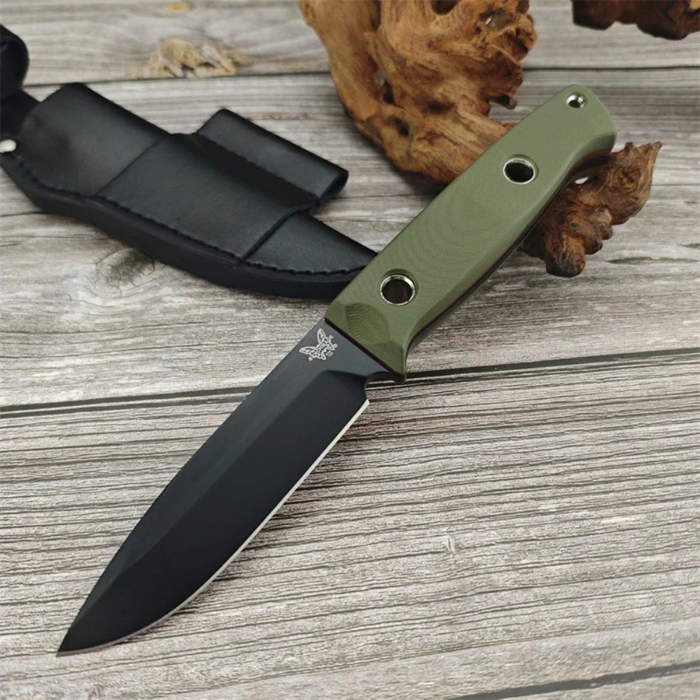 163 Gerades Messer™ | Robustes Outdoor-Messer für Abenteurer