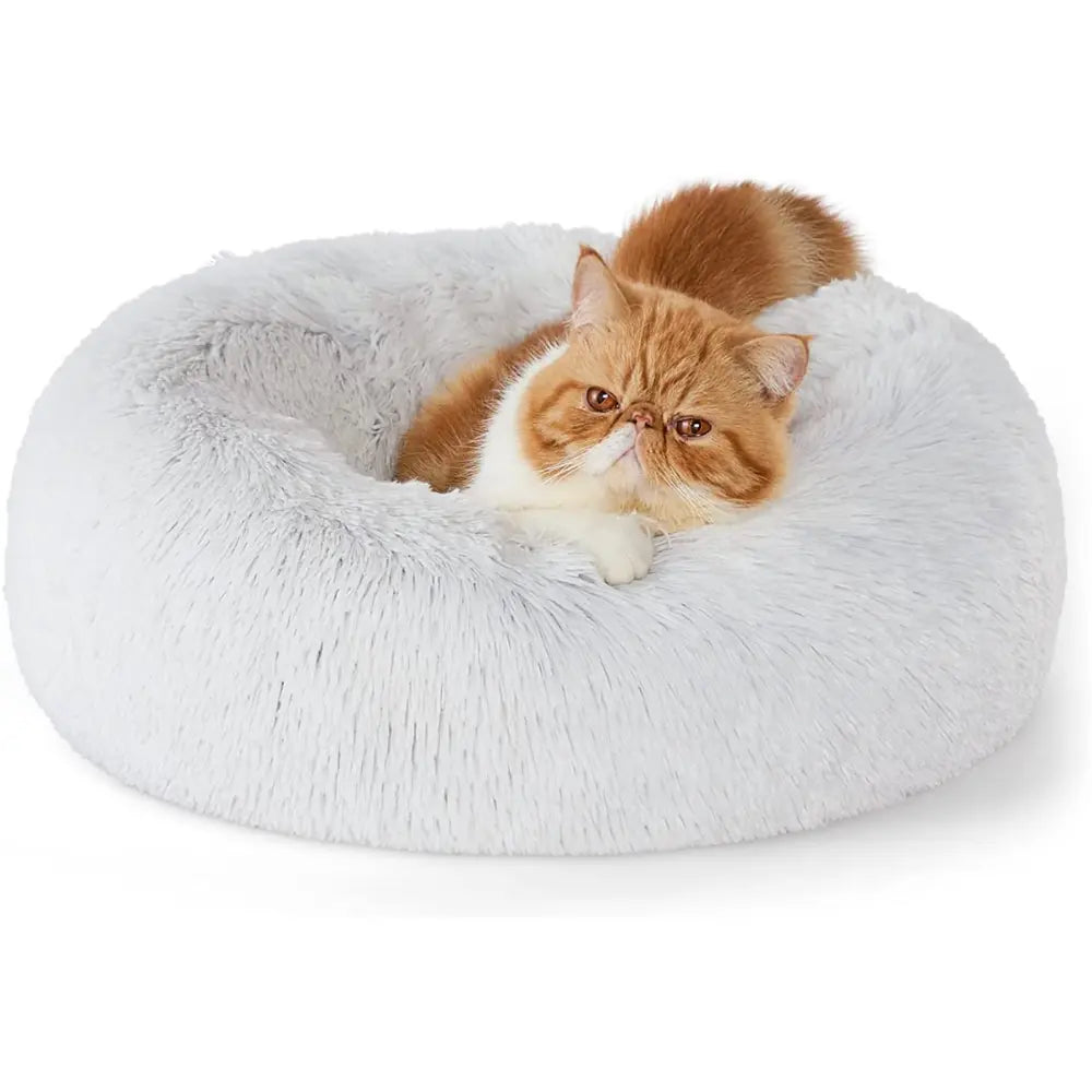 WeißXL-70cm WeißXL-70cm Betti | Kuscheliges Katzenbett VIVAR