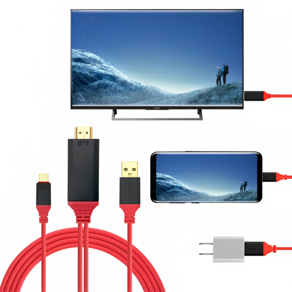   MediaFlow™ | HDMI-Kabel für iOS und Android Vivar