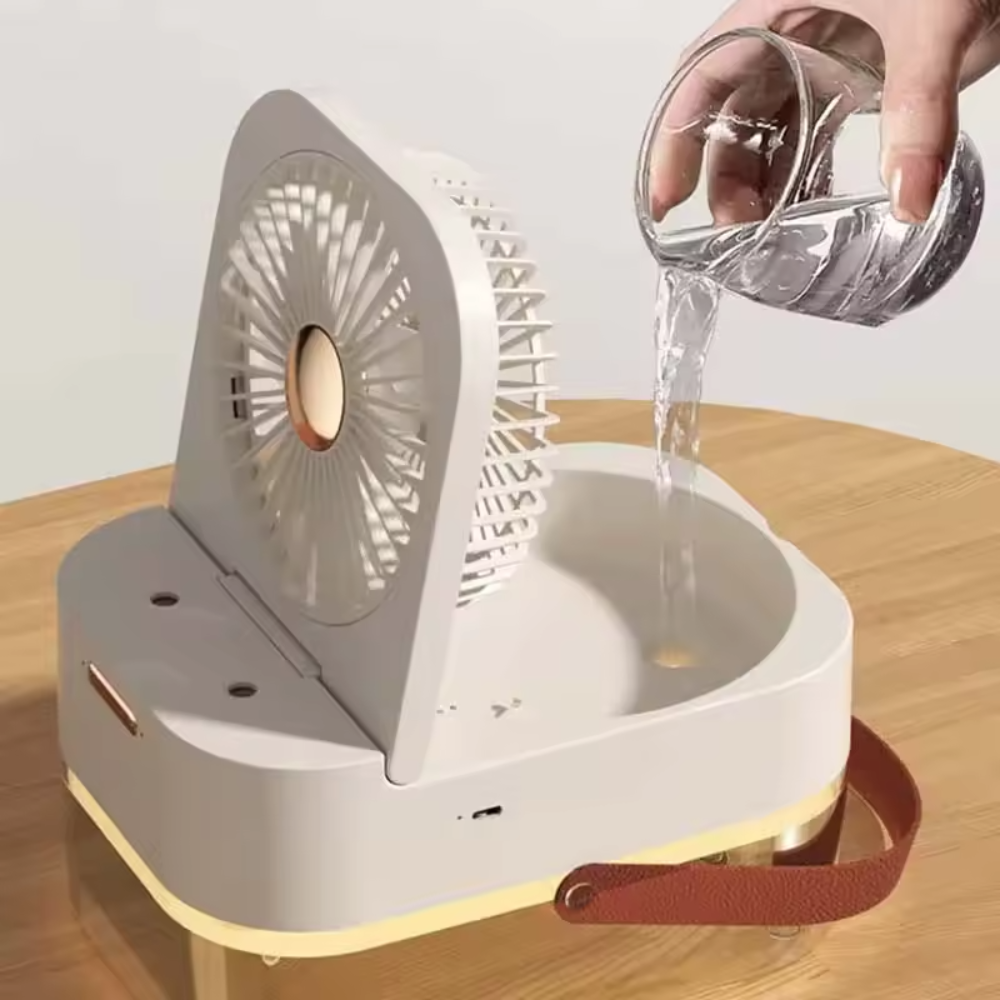 Sprühbefeuchter Kleiner Ventilator™ | Sanfte Frische für jede Umgebung