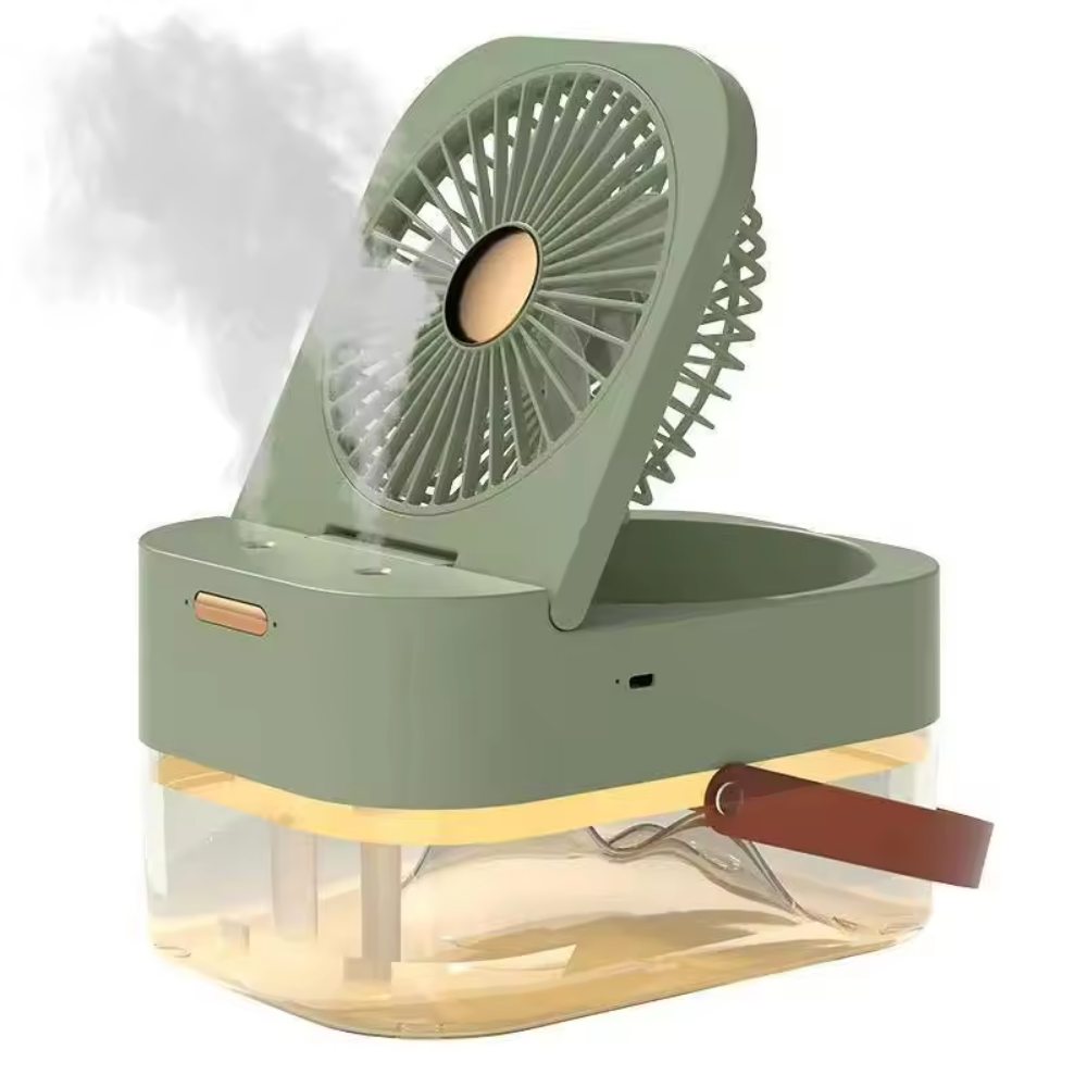 Sprühbefeuchter Kleiner Ventilator™ | Sanfte Frische für jede Umgebung