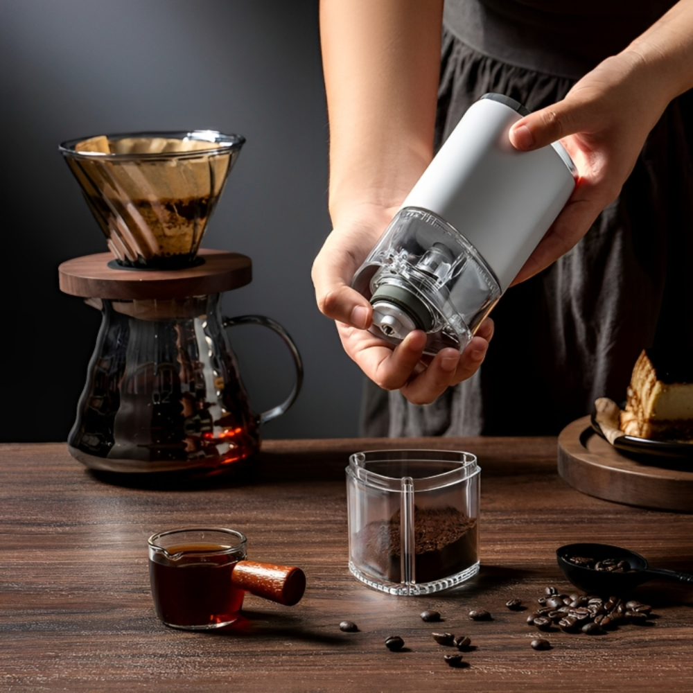   BeanShift™ | Tragbare Kaffeemühle Vivar