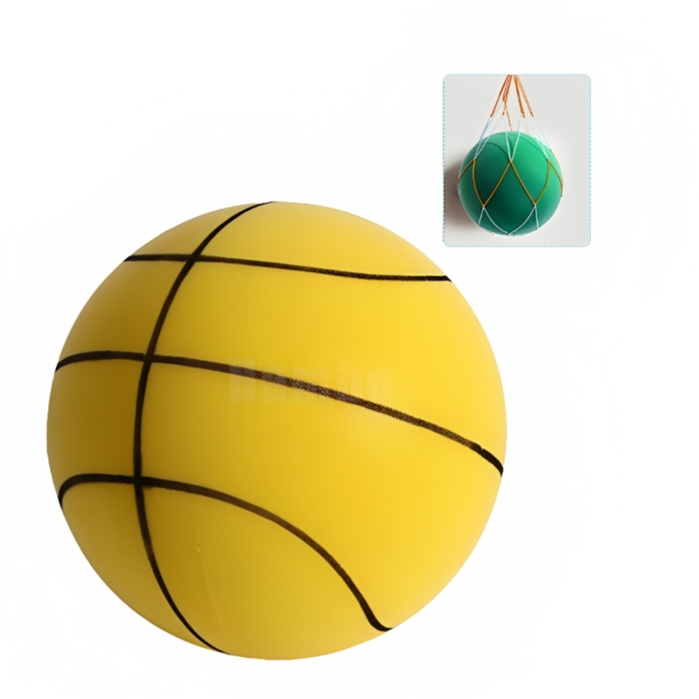 GelbBasketball5-7Jahre21cm GelbBasketball5-7Jahre21cm Bouncemax™ - De Ultieme Elastische Stuiterervaring Vivar