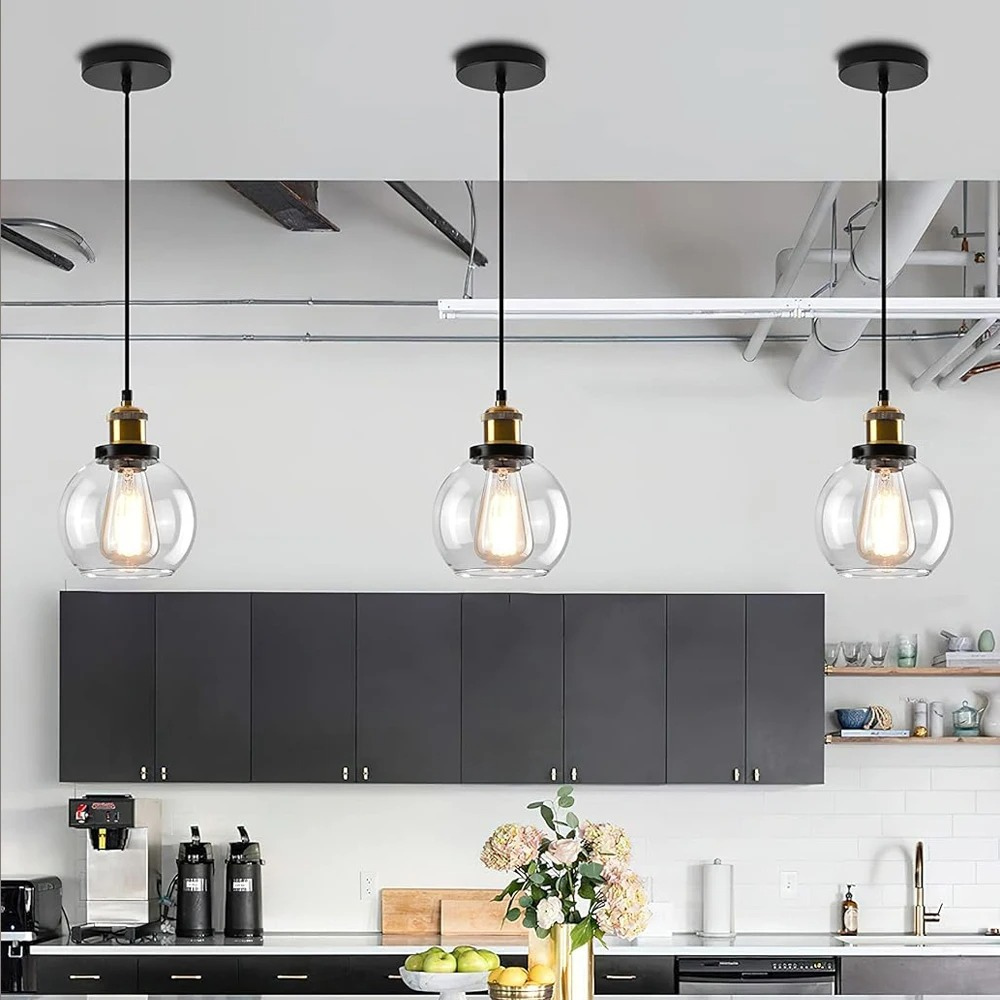 Loft Vintage Pendelleuchten Glas™ |Industrielle Vintage-Pendelleuchte mit Stil