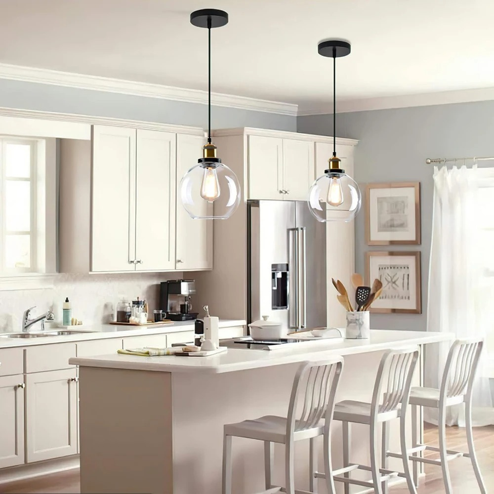 Loft Vintage Pendelleuchten Glas™ |Industrielle Vintage-Pendelleuchte mit Stil