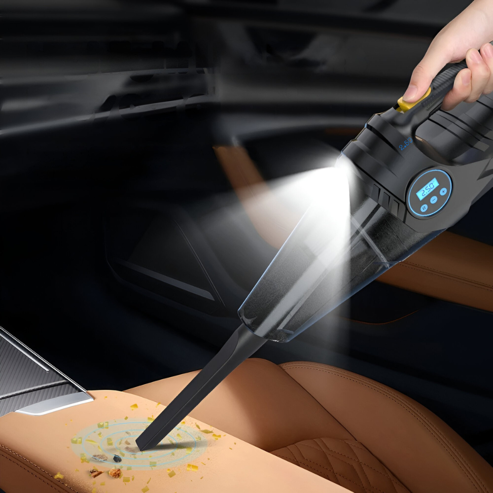 Auto-Reifenfüller-Staubsauger™ | Praktischer Helfer für unterwegs