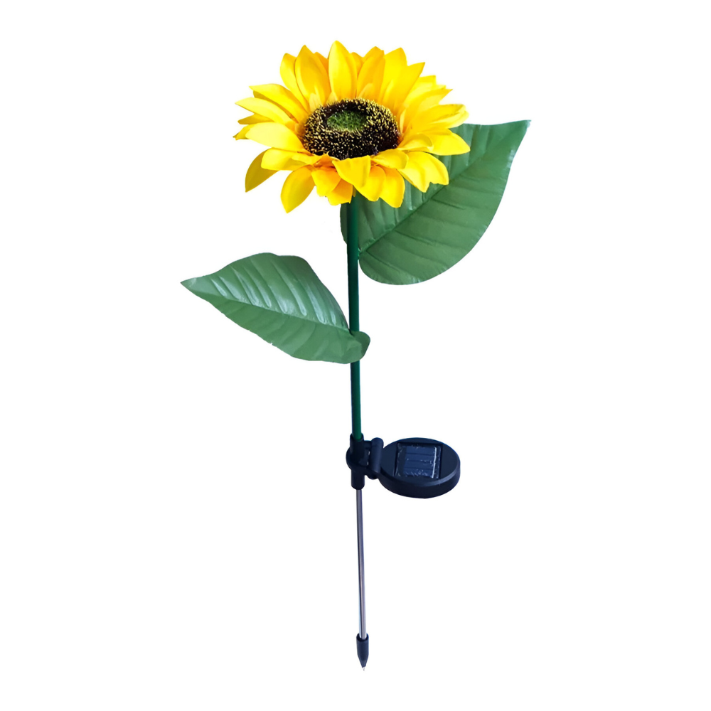 Solar-Gartenlicht™ | Solar-Sonnenblumen-Gartenleuchte