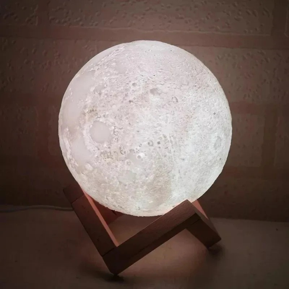 Luftbefeuchter, Aromatherapie-Lampe™ | Zauberhaftes Mondlicht mit Duft