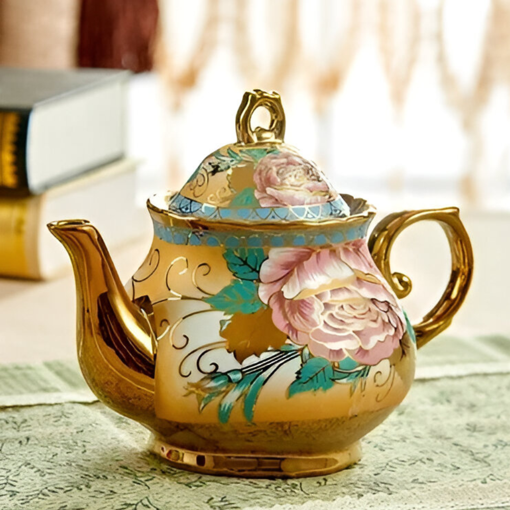 Keramikkessel, Teekanne™ | Elegante & tropffreie Wasserkaraffe