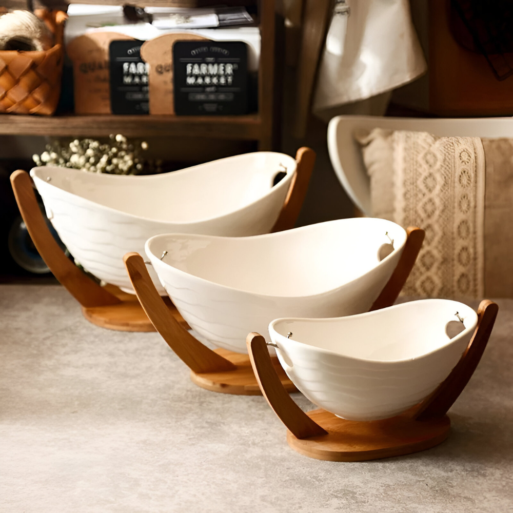 Keramik Obstschale Hotel Gemüse™ | Elegante & stilvolle Design-Schale