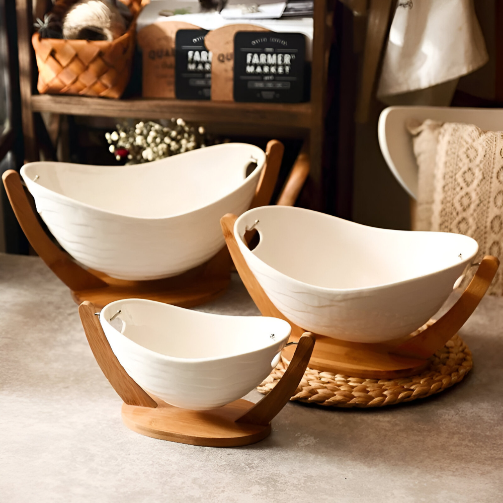 Keramik Obstschale Hotel Gemüse™ | Elegante & stilvolle Design-Schale