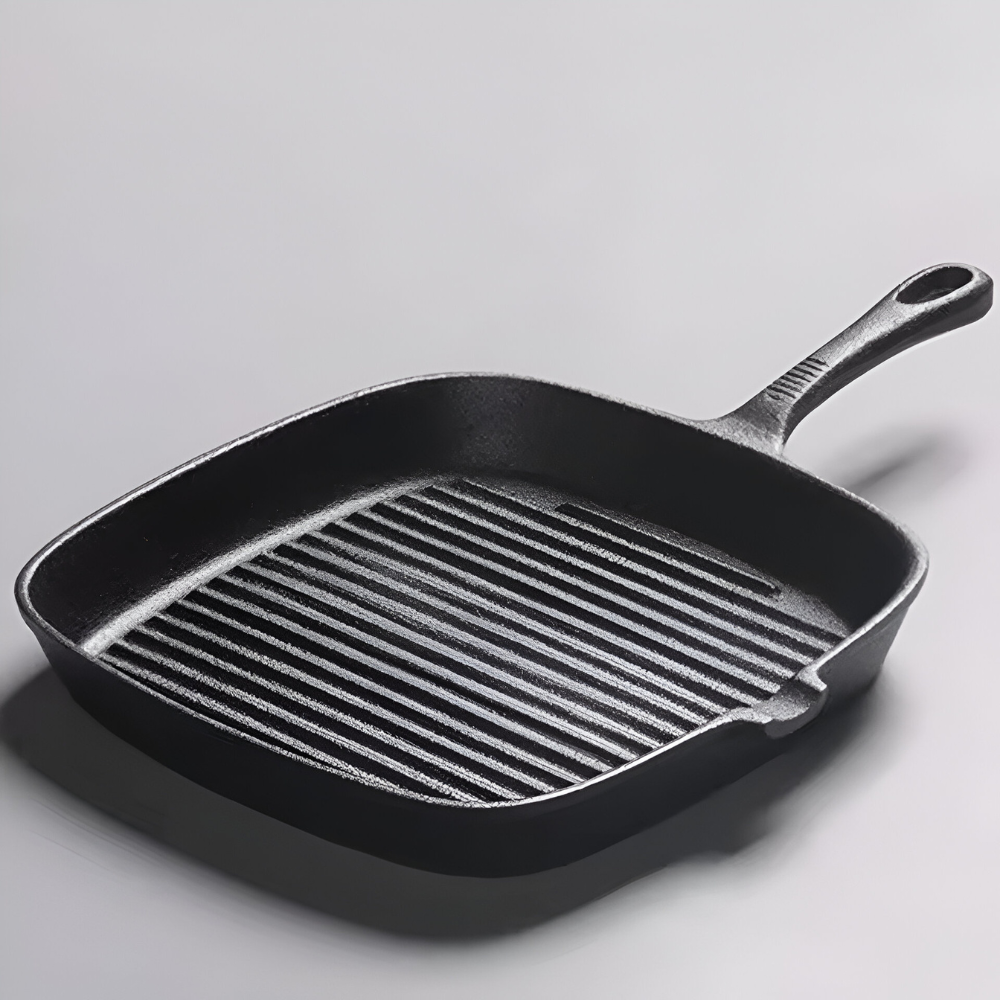 Pfannen Steakpfanne quadratisch, Eisen™ | Perfekte Steakpfanne für Genussmomente