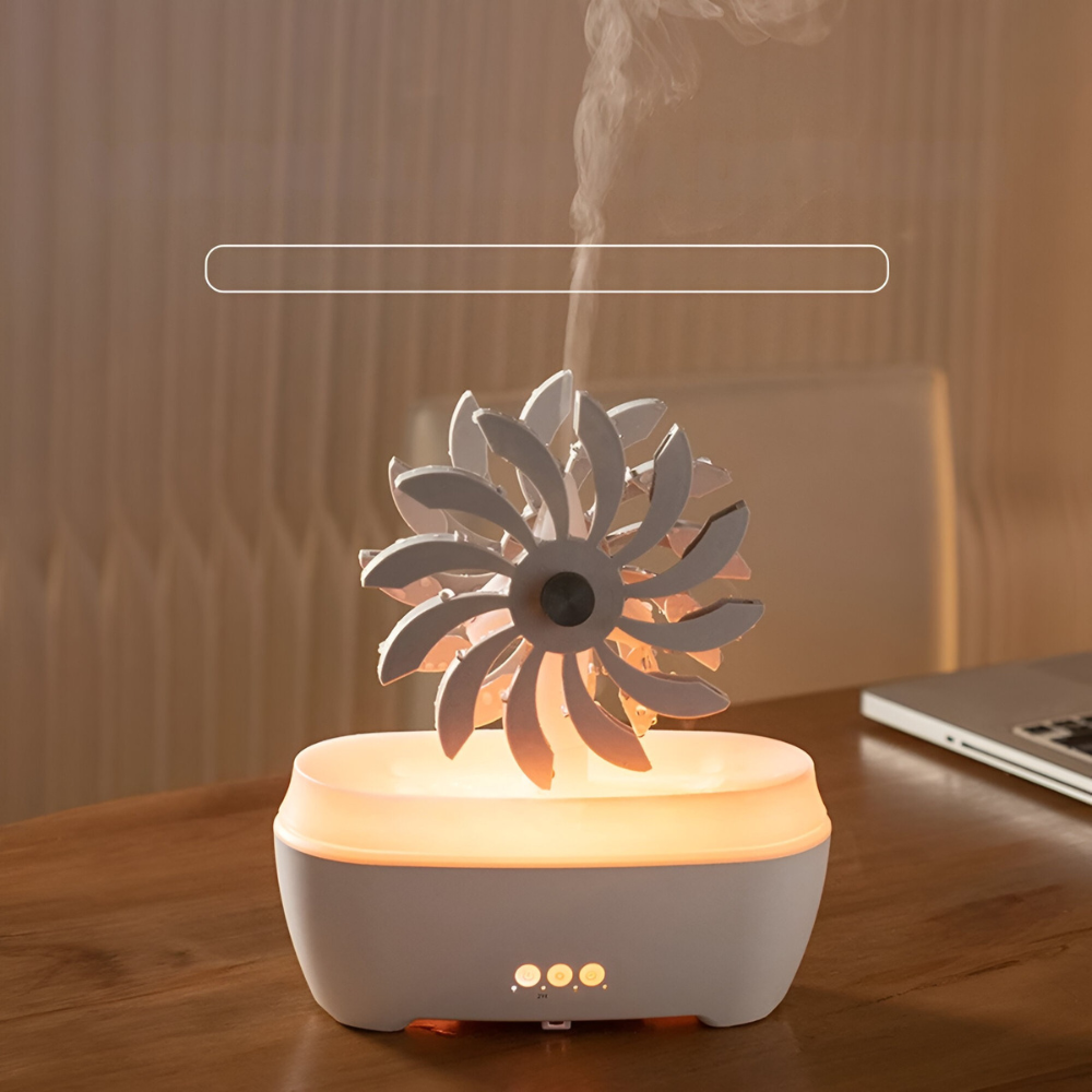 Windmühlen-Luftbefeuchter, kreativ™ | Magischer Nebel für Wohlfühlen