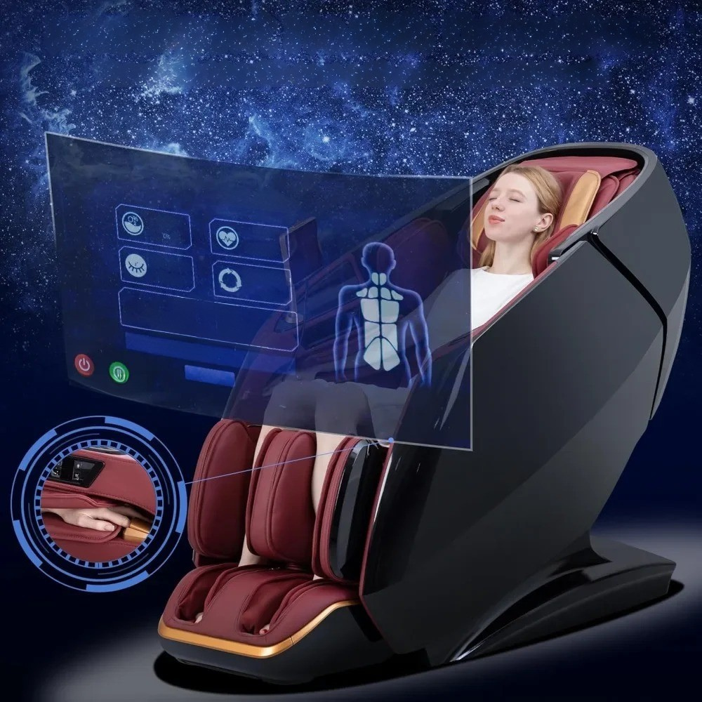 Ganzkörper-4D-Massagesessel™ | Maßgeschneiderte, tiefgehende Entspannung pur