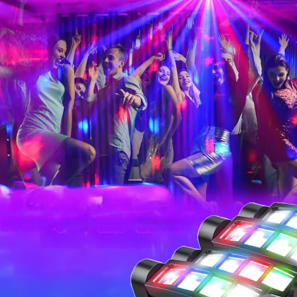 Neue Mini LED Leuchten | Magische Lichtshow für jedes Event