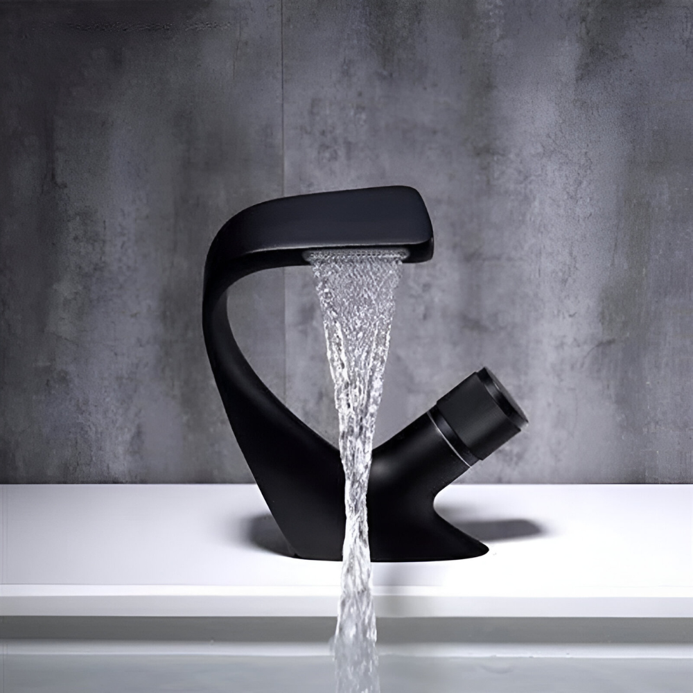 Wasserfallhahn aus Edelstahl™ | Luxuriöser Wasserfall-Wasserhahn