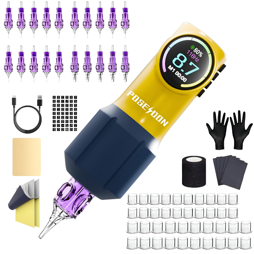 Tattoo-Set mit hoher Leistung™ | Revolutionäres Tattoo-Erlebnis pur