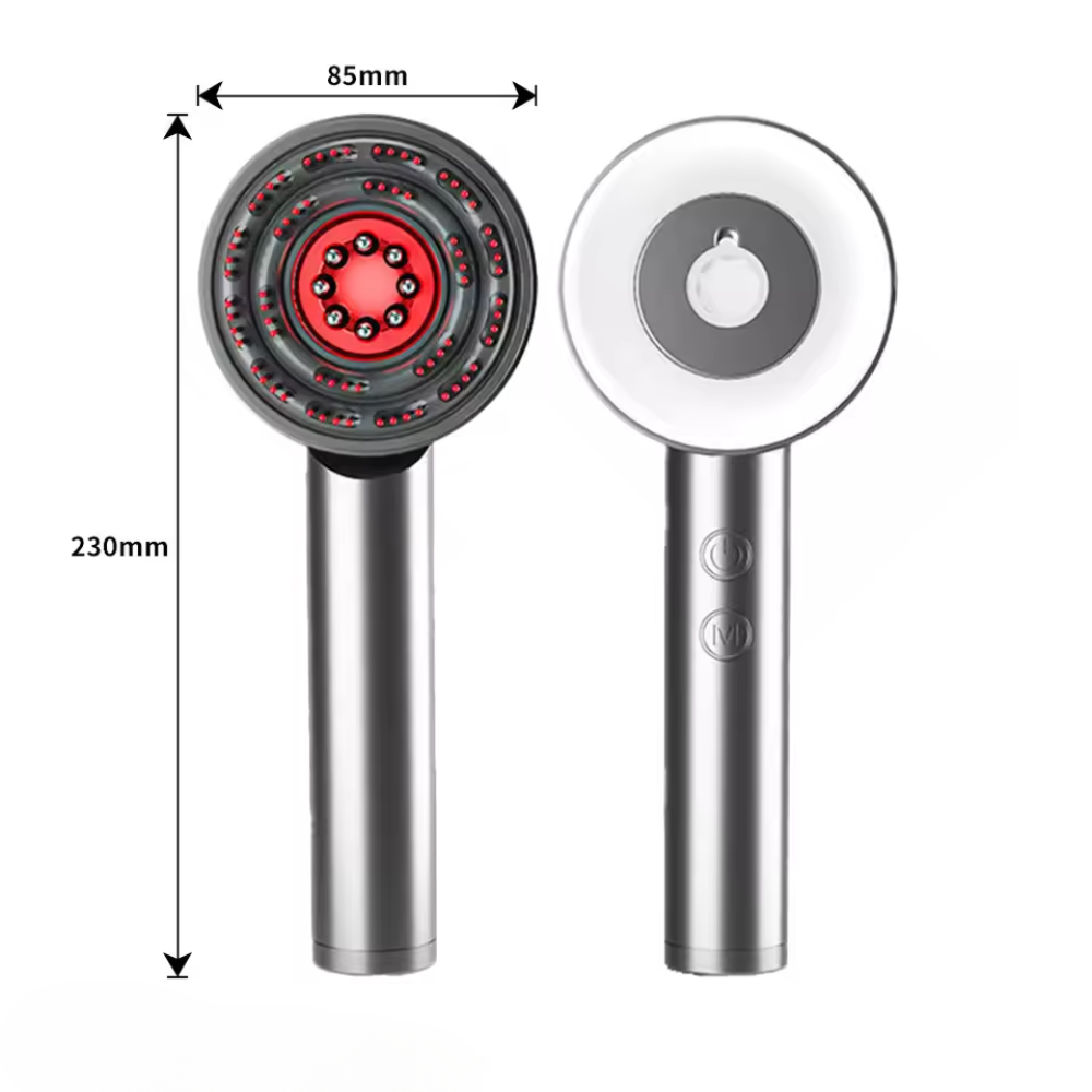 Elektrischer Vibrationsmassagekamm™ | Wohltuende Pflege für volles Haar