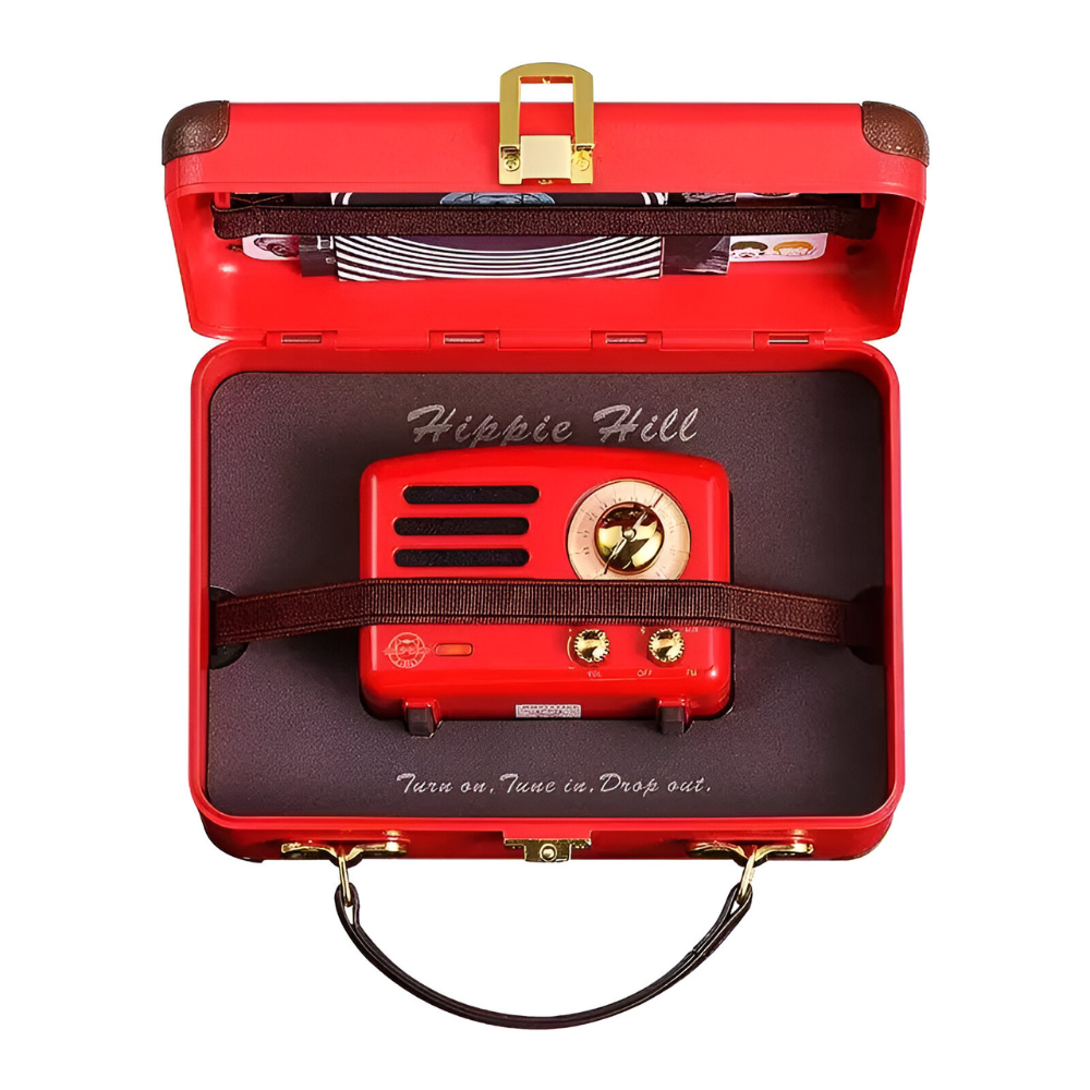 Muzen OTR Mini tragbar™ | Retro-Musikzauber für Genießer