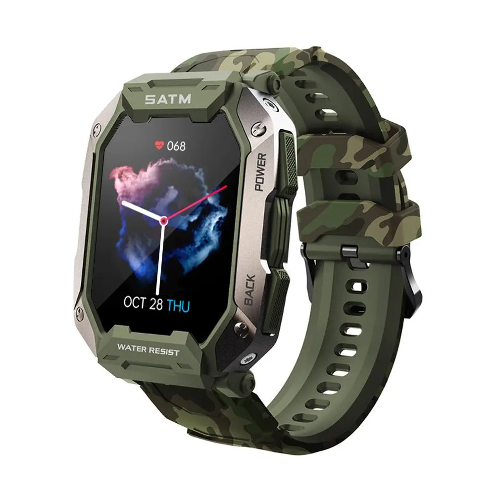 CamouflageGrün CamouflageGrün WatchSync | Wasserdichte TITAN Smartwatch Vivar