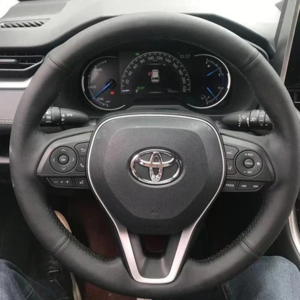 Wheel Cover, Interior Handle™ | Handgenähter Leder-Lenkradbezug, Luxus & Stil