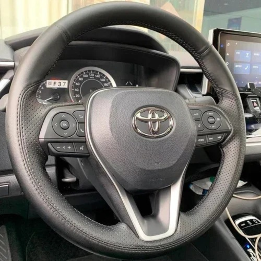 Wheel Cover, Interior Handle™ | Handgenähter Leder-Lenkradbezug, Luxus & Stil