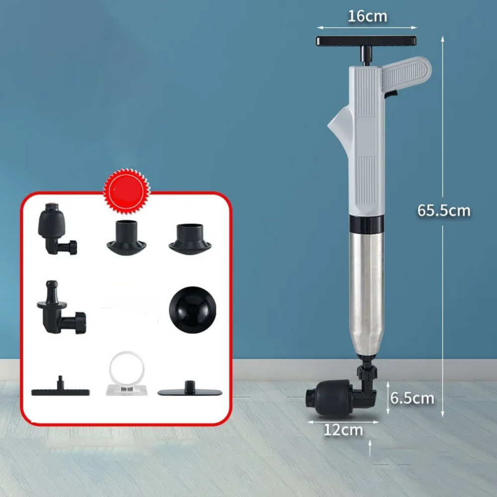Stainless Steel Air Plunger™ | Kraftvolle Rohrreinigung mit Druck