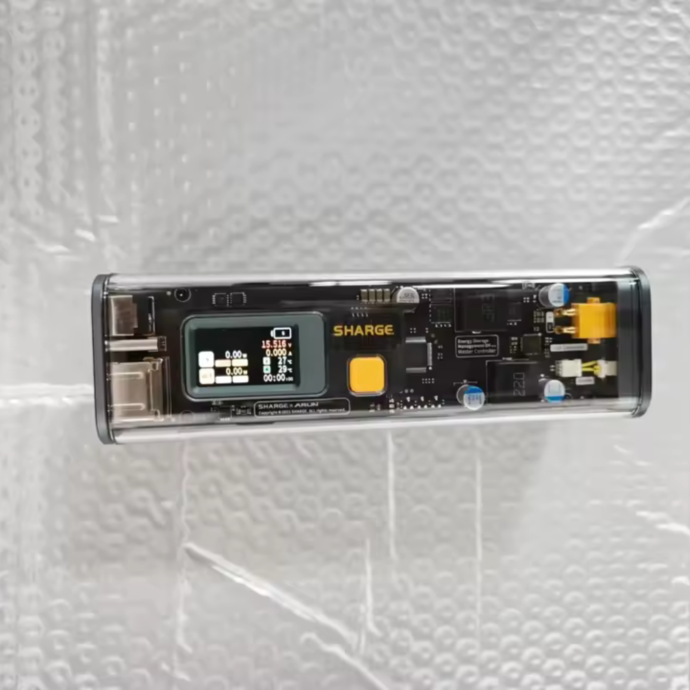 100w transparent power bank™ | Leistungsstarke, transparente Power Bank
