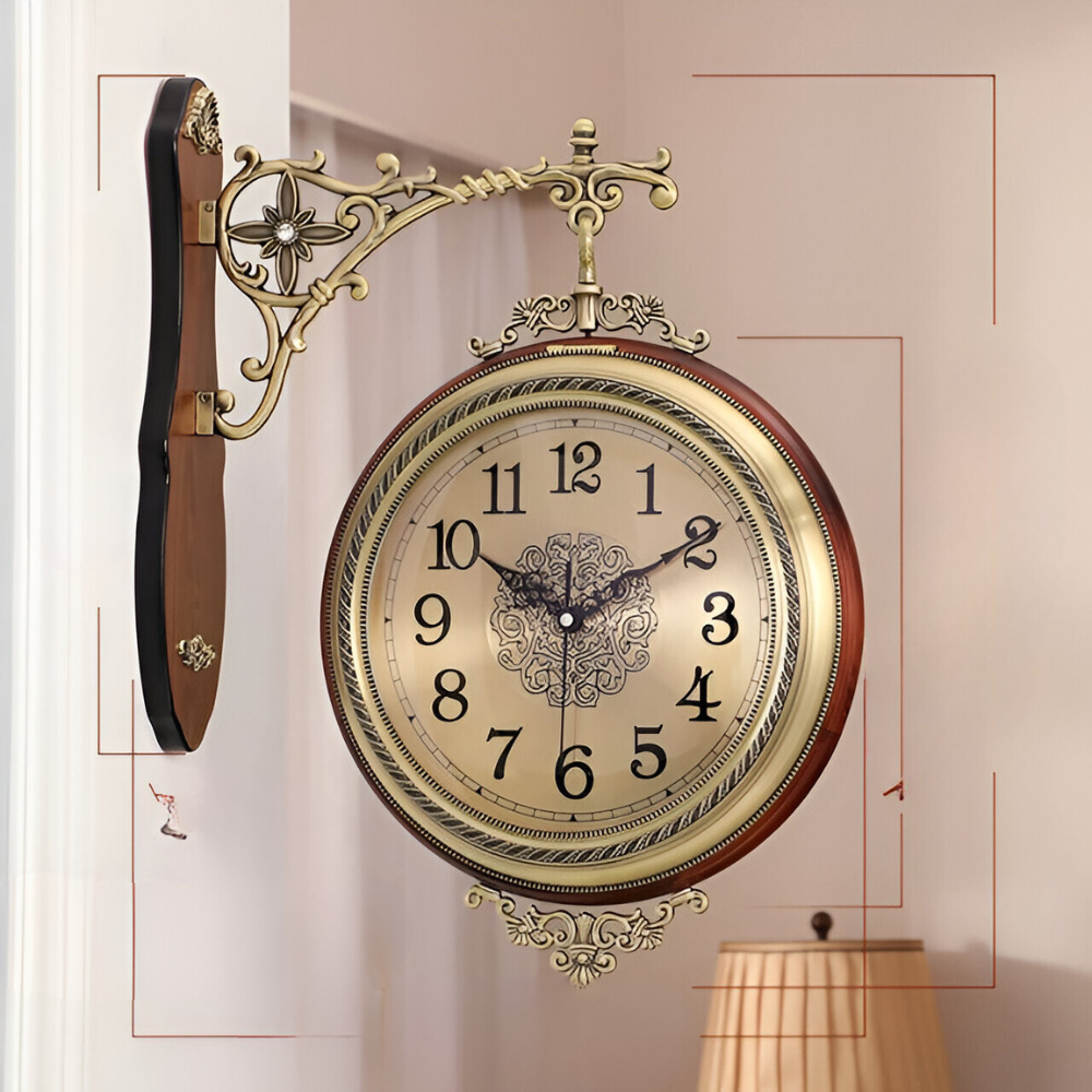 Wanduhr Metall Retro Nordic™ | Elegante Zeitkunst für Zuhause