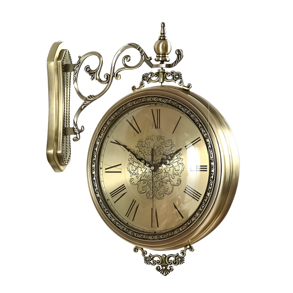 Wanduhr Metall Retro Nordic™ | Elegante Zeitkunst für Zuhause