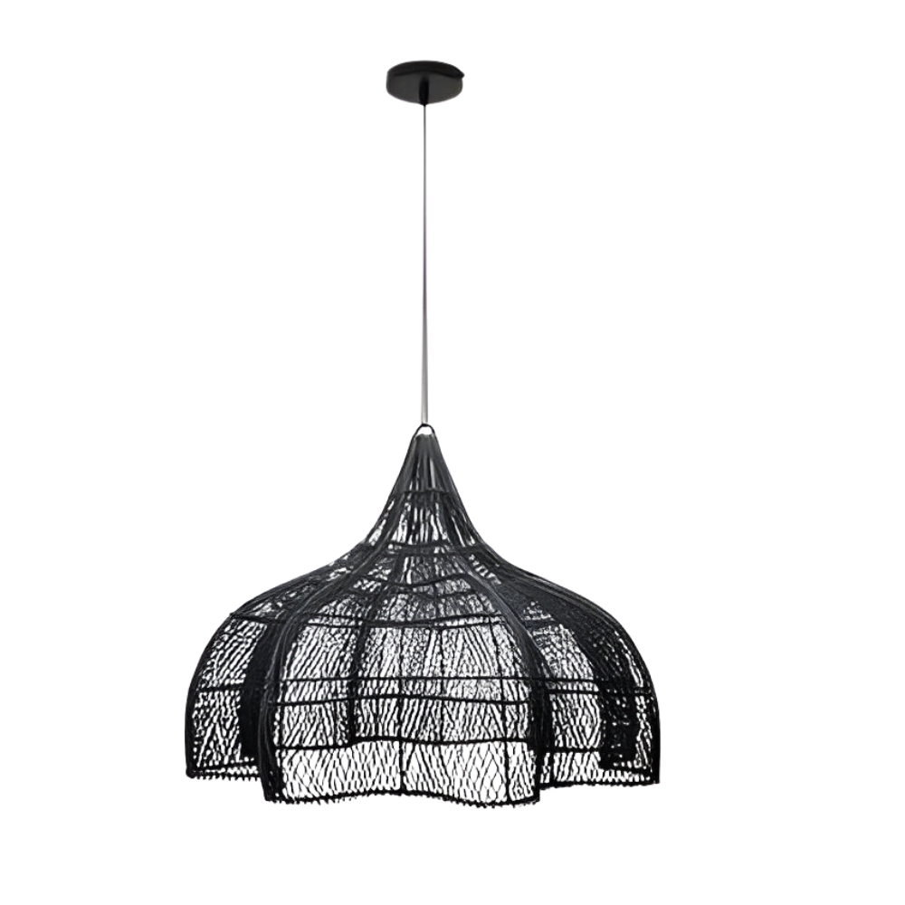 Japanische Rattan-Pendelleuchte™ | Handgefertigte Rattan-Pendelleuchte, natürliche Eleganz