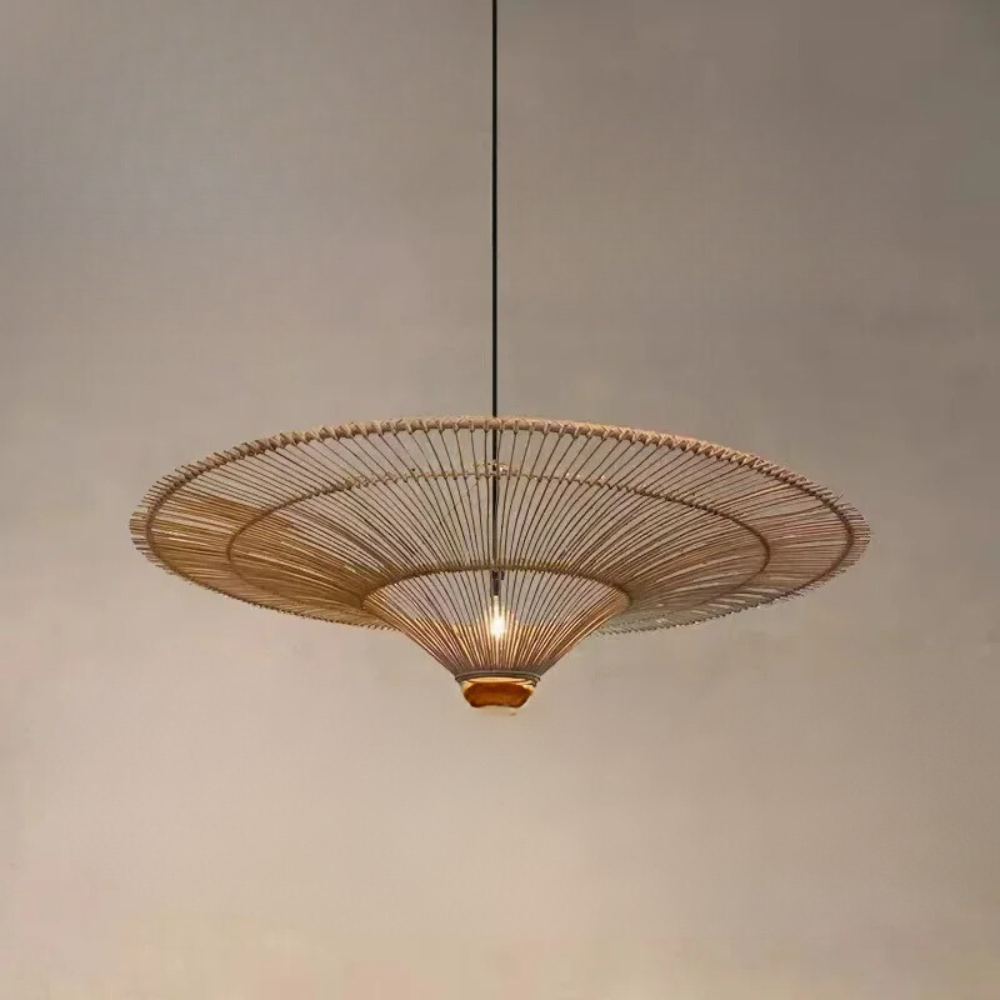 Pendelleuchte Vintage Lampe™ | Warmes Rattan-Licht für Gemütlichkeit