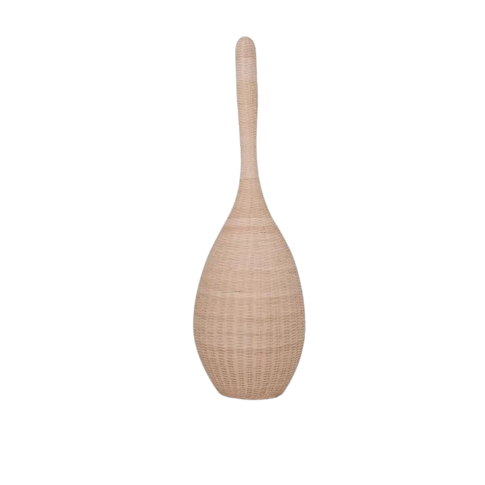 Wein-Sabi-Vertikale Lampen™ | Elegante, handgefertigte Rattan-Lampe