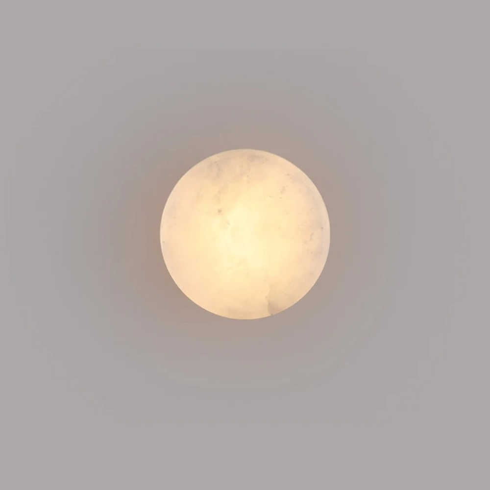 Wandleuchte aus natürlichem™ | Elegante Marmor-Wandlampe