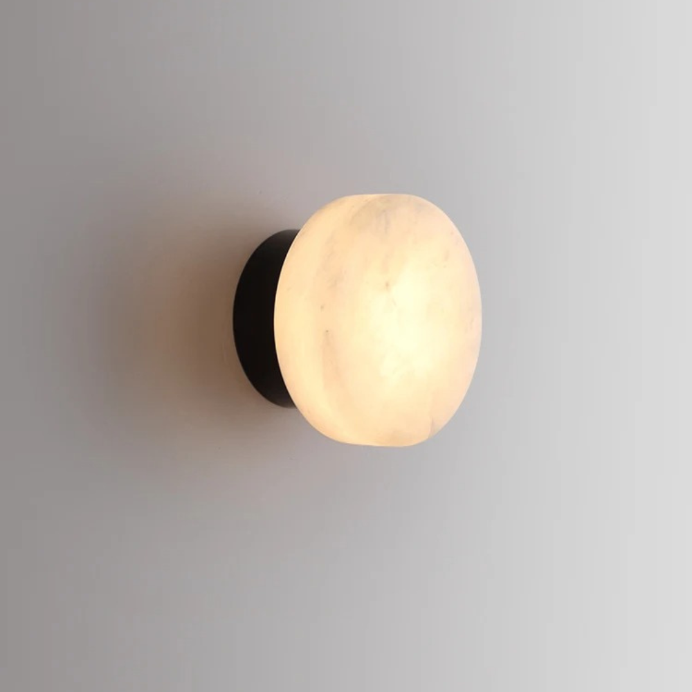 Wandleuchte aus natürlichem™ | Elegante Marmor-Wandlampe