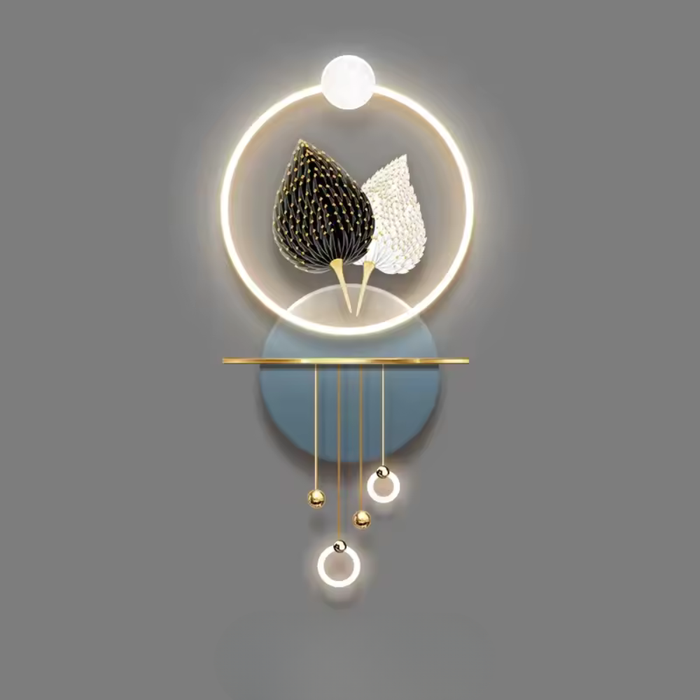 Luxuriöse, leuchtende Veranda™ | Luxuriöses LED-Wandbild, atmosphärisch, modern