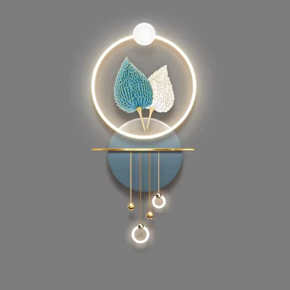 Luxuriöse, leuchtende Veranda™ | Luxuriöses LED-Wandbild, atmosphärisch, modern