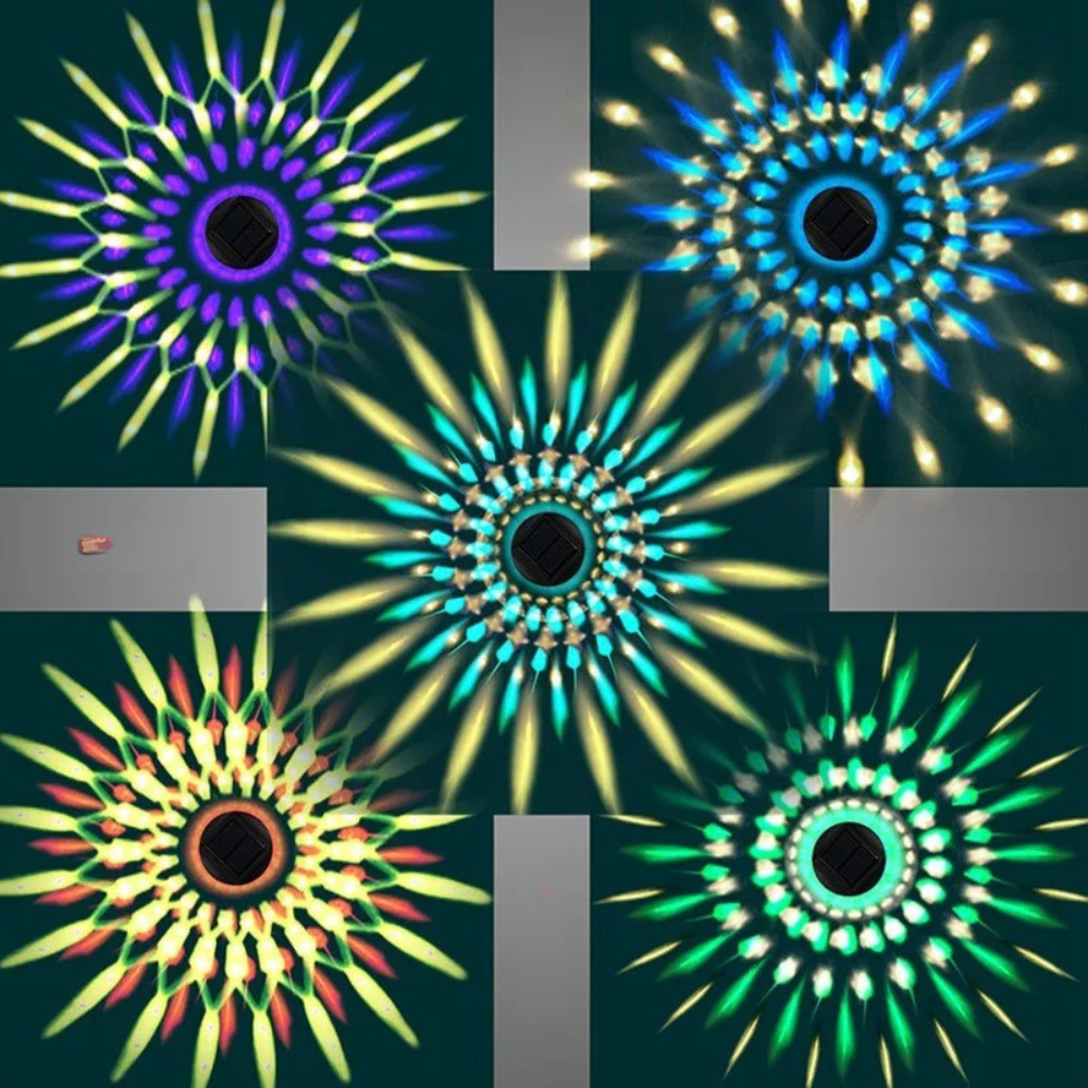 Solarweg-Rasenlicht™ | Bunte Solar-Gartenbeleuchtung