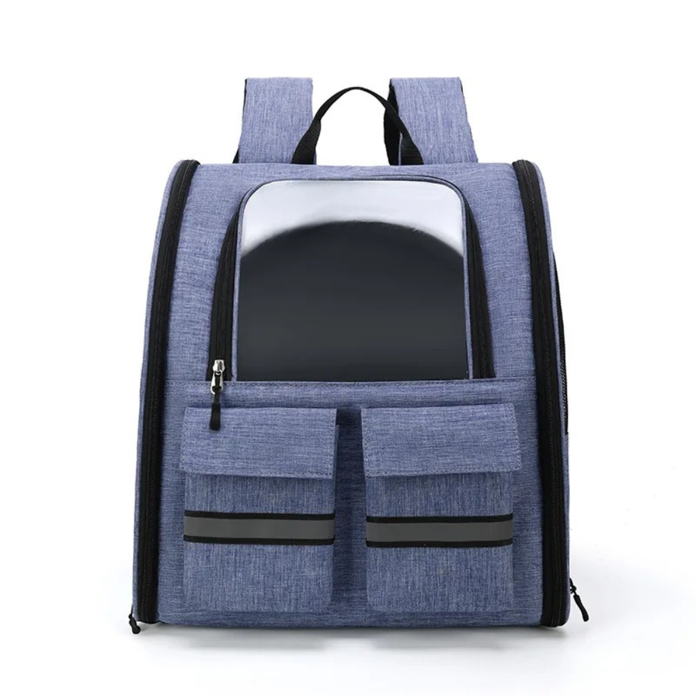 Atmungsaktiver Haustierwagen™ | Flexibler Luxus-Trolley für Haustiere