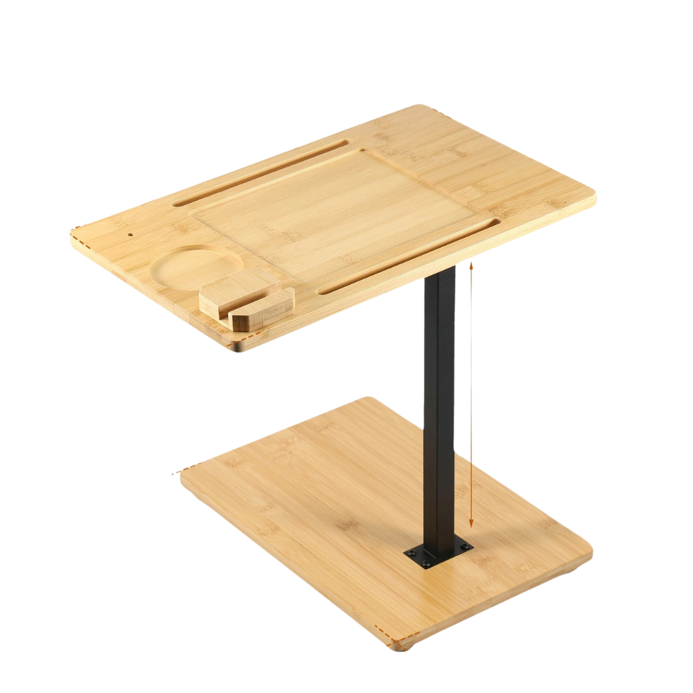 Couch-Beistelltisch™ | Flexibler, drehbarer Sofatisch für Komfort