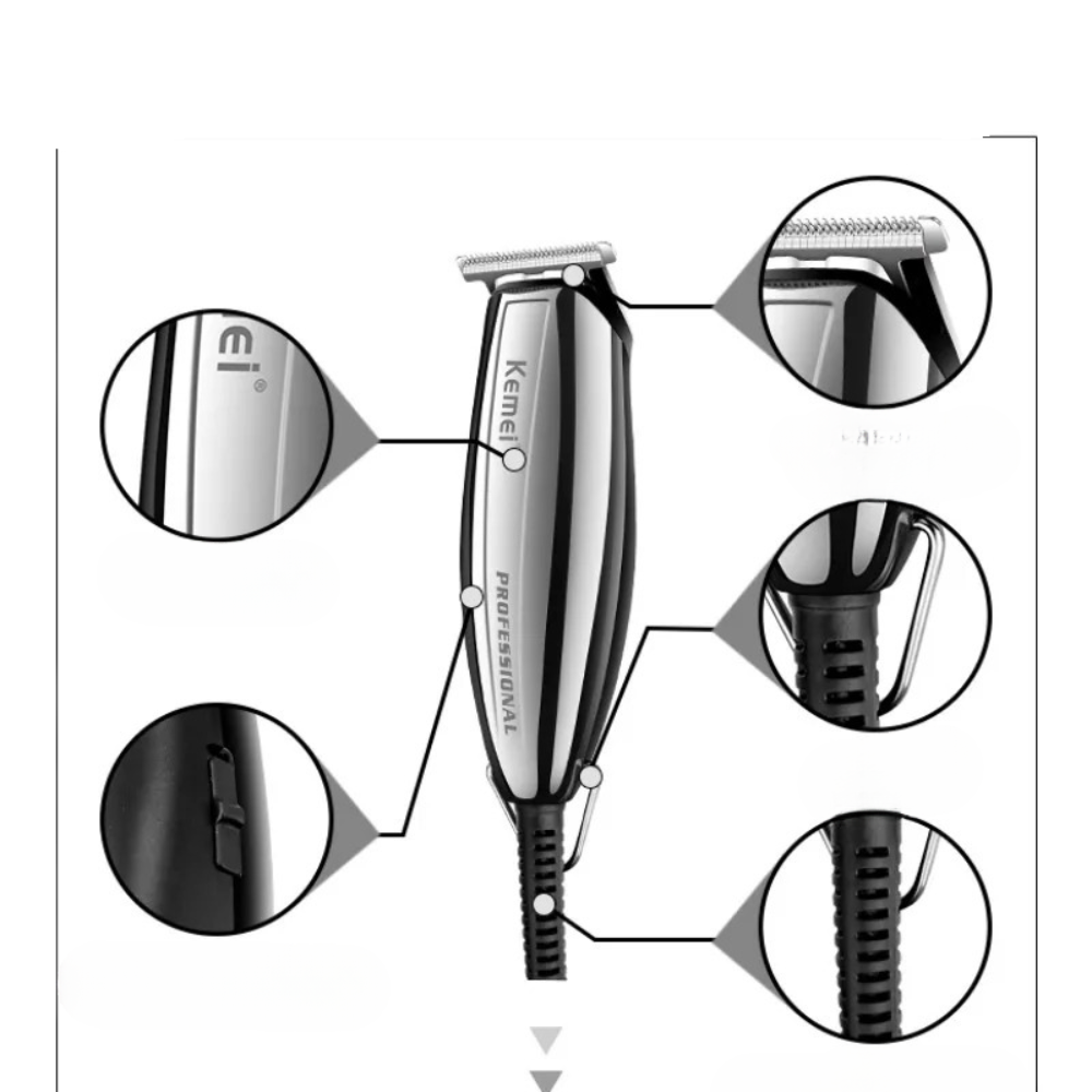 Kemei KM-702 Professional™ | Präziser, kabelloser Haarschneider für Profis
