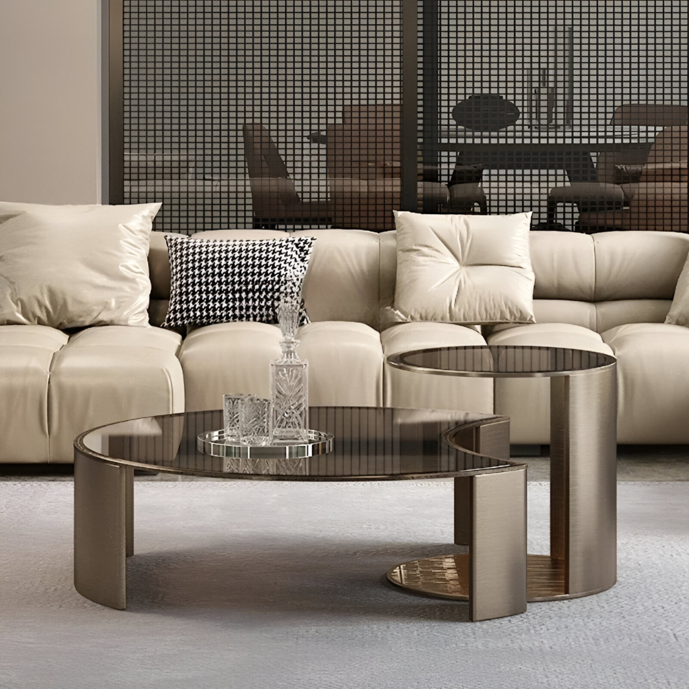 Couchtisch aus Glas™ | Eleganter, luxuriöser Glastisch