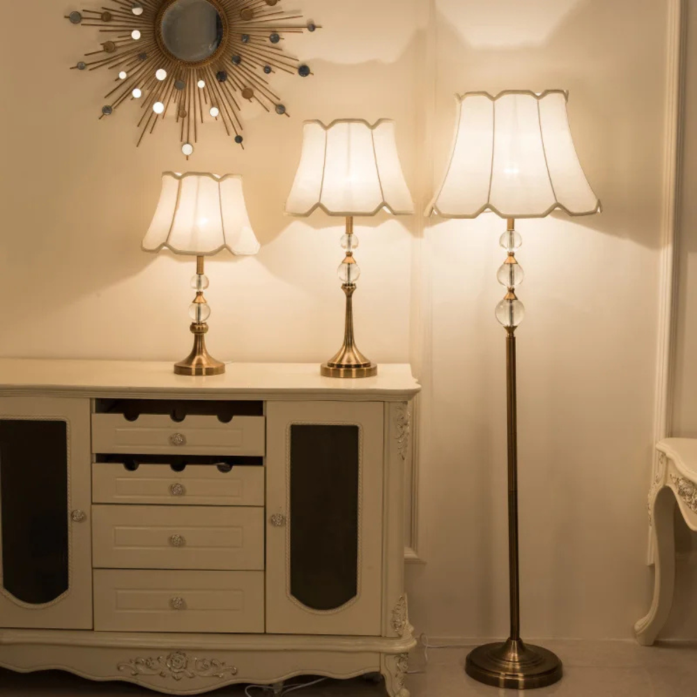 Postmoderne LED Stehlampe™ | Elegante Kristall-LED-Standlampe für Luxus