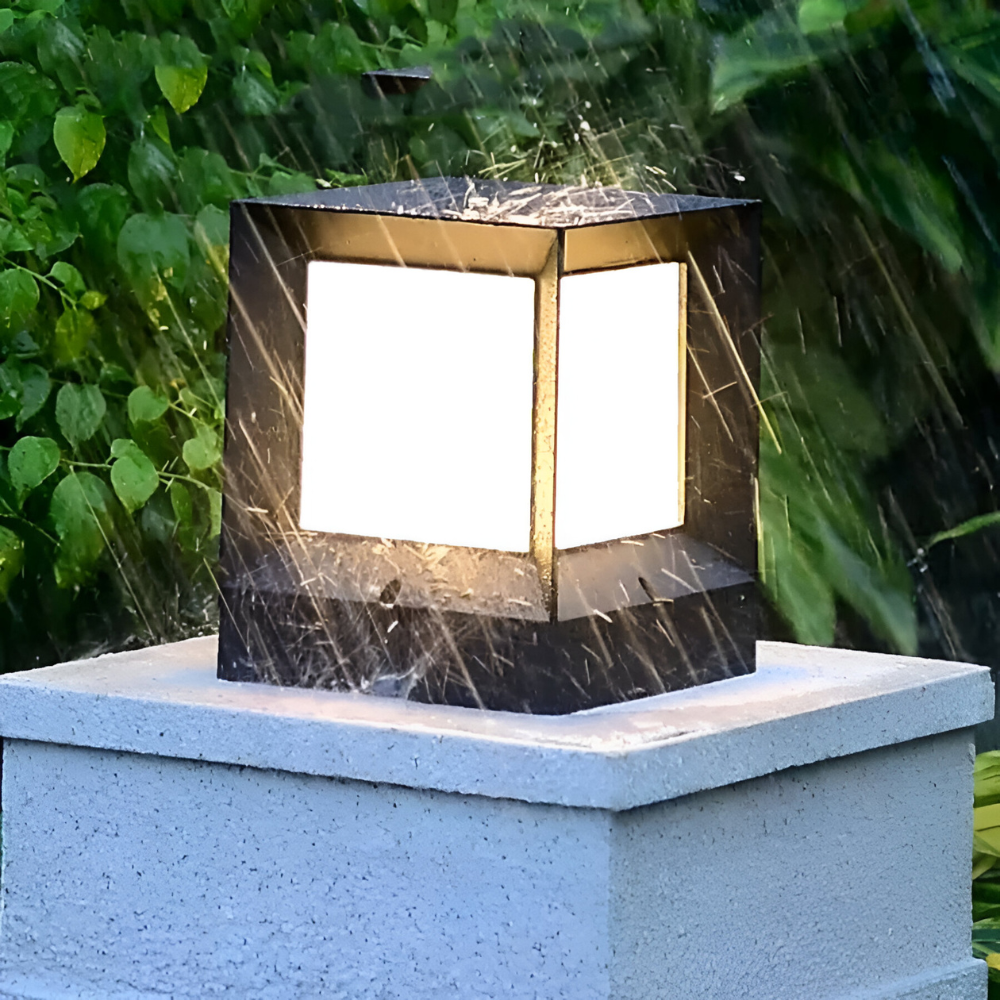 Säulenpfostenlampe™ | Stilvolle, wetterfeste Außenbeleuchtung