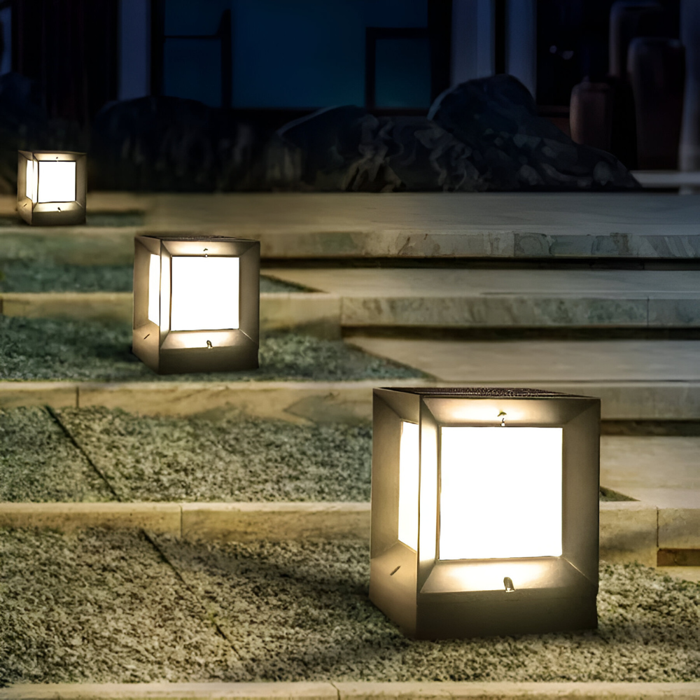 Säulenpfostenlampe™ | Stilvolle, wetterfeste Außenbeleuchtung