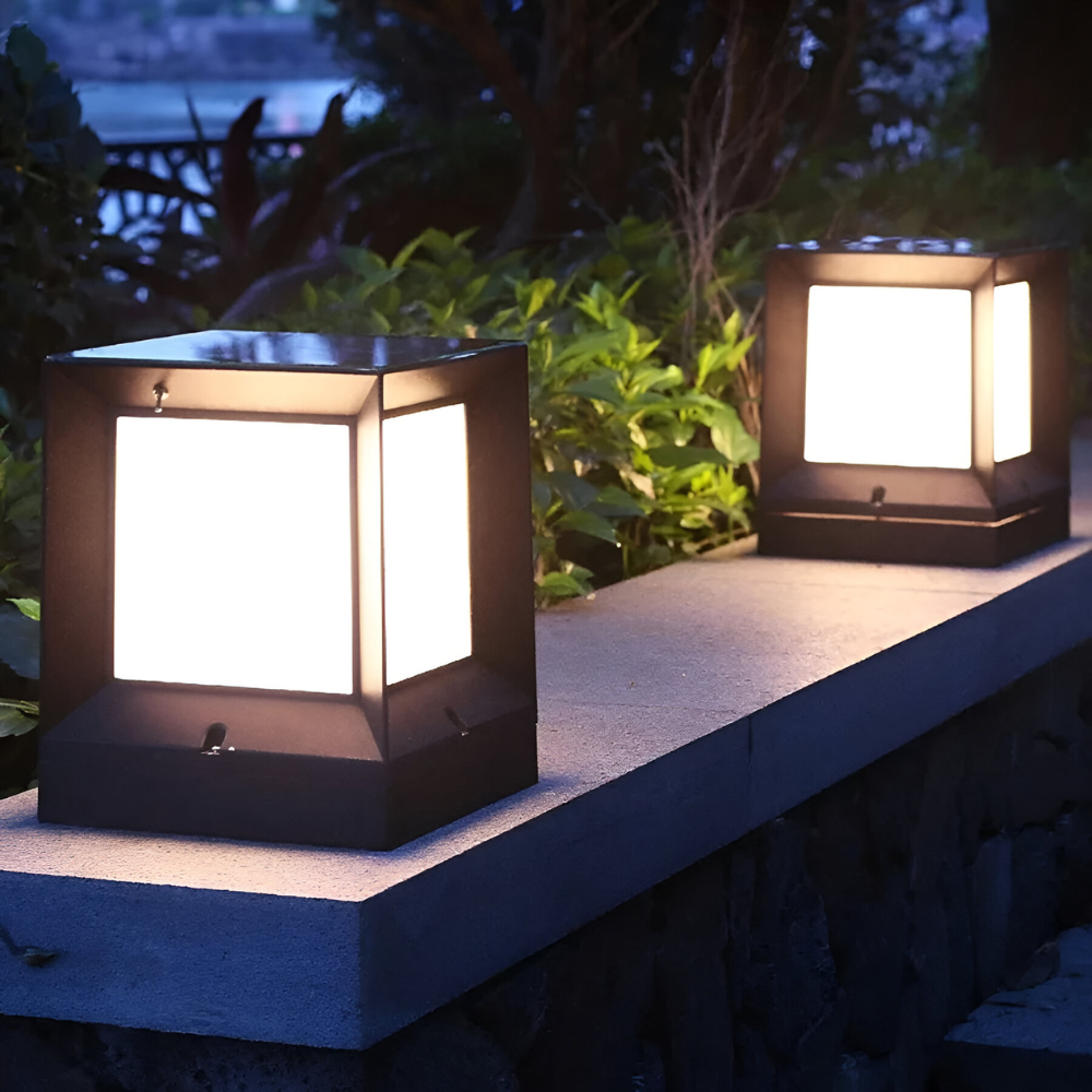 Säulenpfostenlampe™ | Stilvolle, wetterfeste Außenbeleuchtung